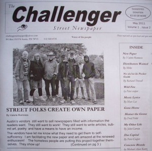 Street Folks Create Own Paper